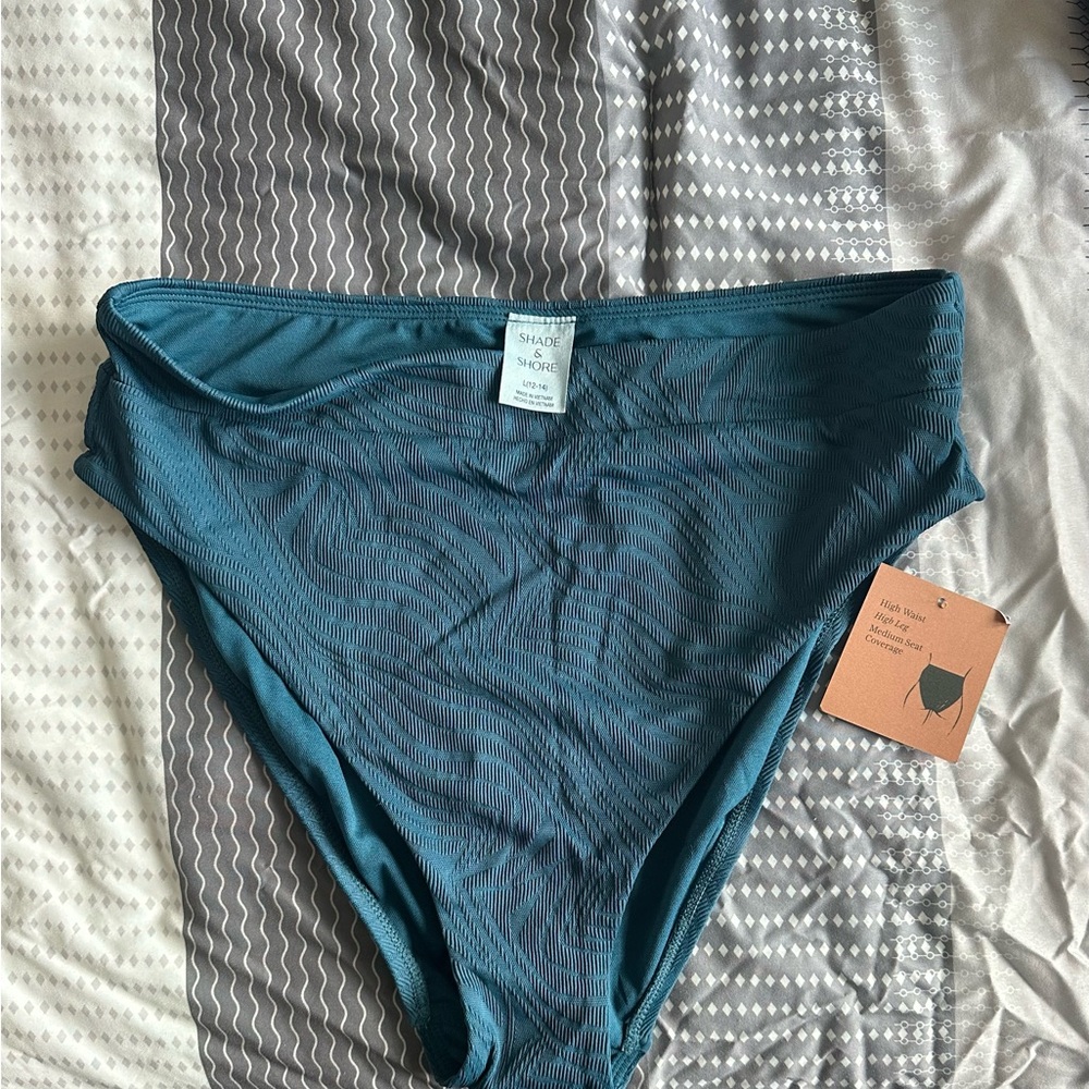 Shade & Shore Teal Bikini Bottom